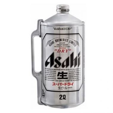 Bia Asahi 5% Nhật Bản – bình 2 lít