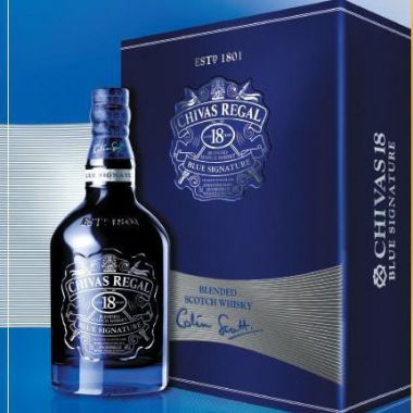 Hộp quà Chivas 18 Blue 2019