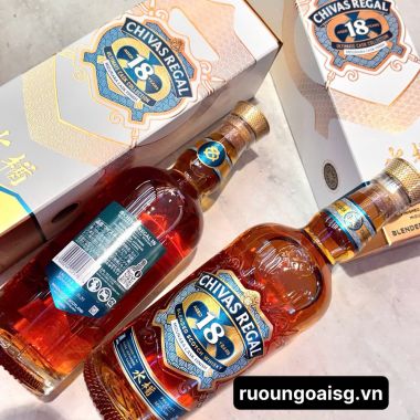 Chivas 18 YO Mizunara Cask Finish Nhật 2025