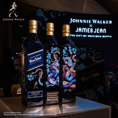 Johnnie Walker Blue Label x James Jean - Hộp Quà Tết Ất Tỵ 2025