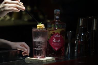 GIN CHEERS PINK STRAWBERRY