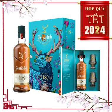 Glenfiddich 18 Năm - Hộp Quà Tết 2024
