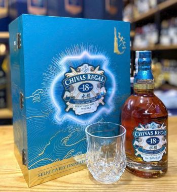 Chivas 18 Năm Mizunara - Hộp Quà Tết 2024