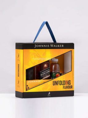 JOHNNIE WALKER BLACK LABEL – HỘP QUÀ COCKTAIL 2023
