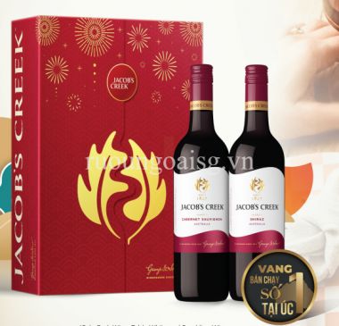 RƯỢU VANG JACOB'S CREEK - HỘP QUÀ TẾT 2023