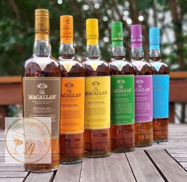 MACALLAN EDITION NO.1-2-3-4-5-6