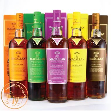 MACALLAN EDITION NO.1-2-3-4-5-6