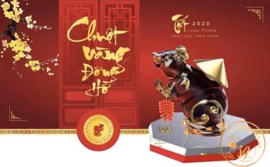 RƯỢU CHUỘT ĐÔNG HỒ ROYAL RICH 23K GOLD