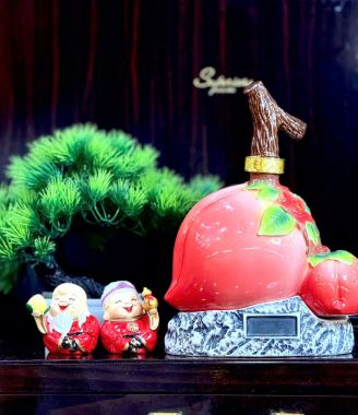 Rượu Trái Đào Tiên Bách Phúc Hoàng Kim 2025
