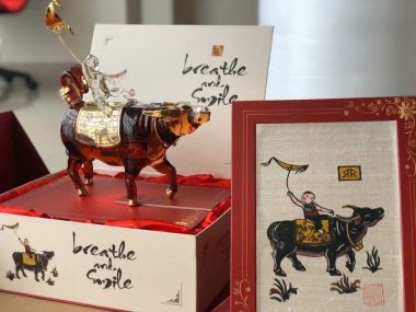 RƯỢU TRÂU ĐÔNG HỒ ROYAL RICH XO 23K GOLD