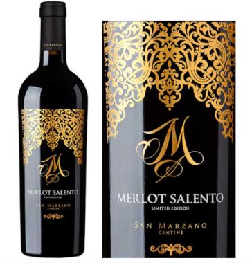 Vang M Merlot Salento Limited Edition