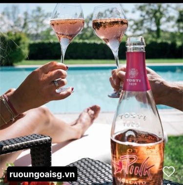 RƯỢU VANG HỒNG TOSTI 1820 PINK MOSCATO