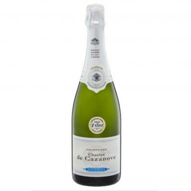 RƯỢU VANG PHÁP CHAMPAGNE CHARLES DE CAZANOVE BRUT BLANC DE BLANCS