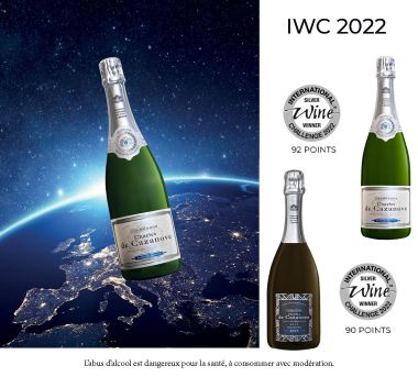 RƯỢU VANG PHÁP CHAMPAGNE CHARLES DE CAZANOVE BRUT BLANC DE BLANCS
