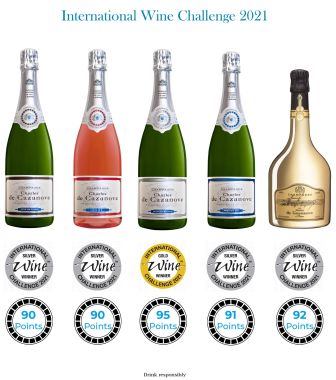 RƯỢU VANG PHÁP CHAMPAGNE CHARLES DE CAZANOVE BRUT BLANC DE BLANCS