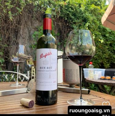 Vang Úc Penfolds Bin 407