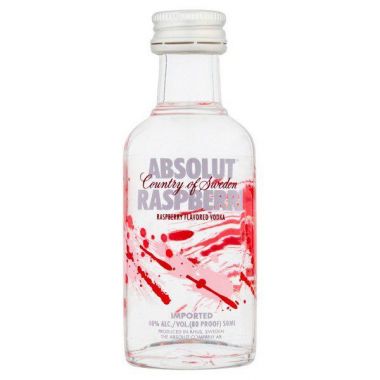 Rượu mini Absolut Raspberri 50ml (Dâu)