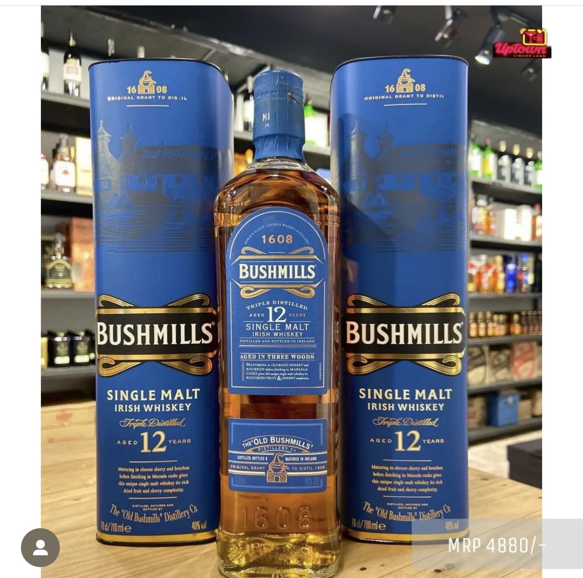 RƯỢU BUSHMILLS 12 NĂM
