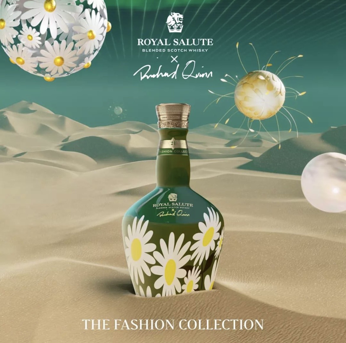 Chivas 21 Năm Richard Quinn Limited Edition II (Daisy Label)