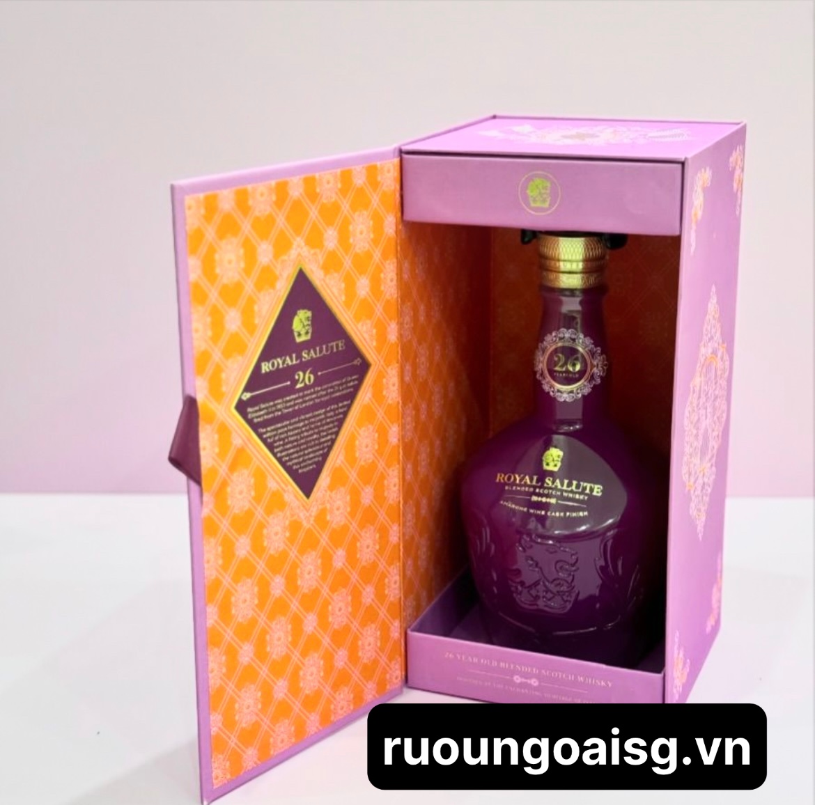 CHIVAS 26 TÍM – ROYAL SALUTE 26 AMARONE WINE CASK 