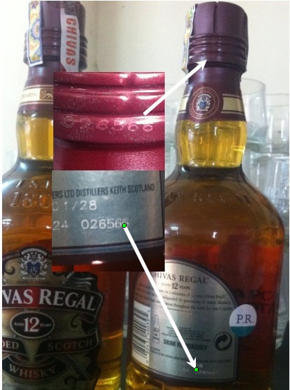 CÁCH PHÂN BIỆT RƯỢU CHIVAS THẬT GIẢ