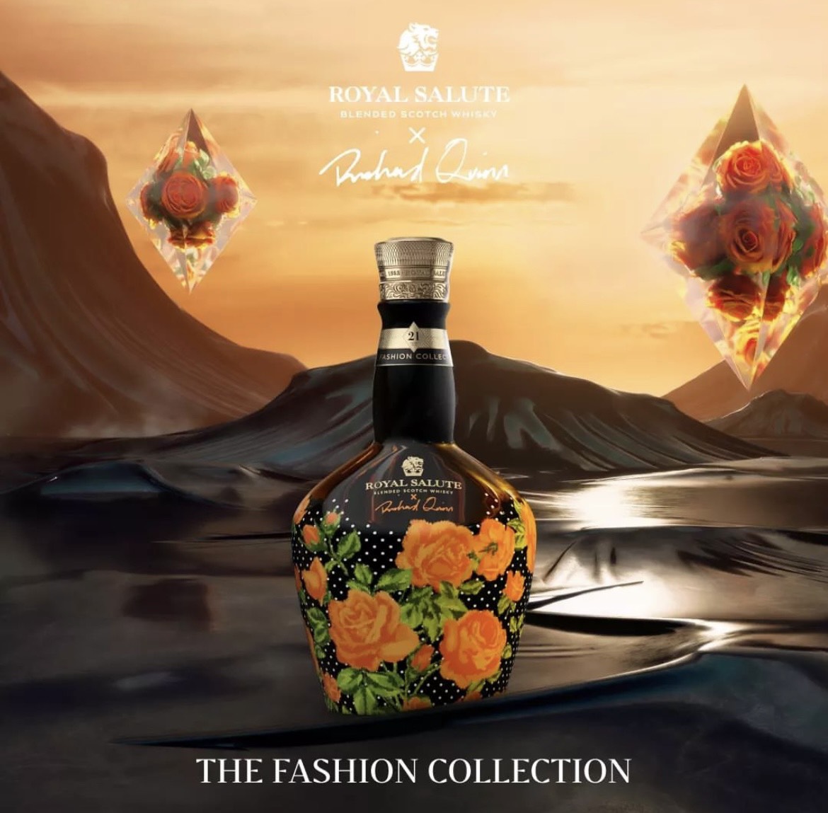 ROYAL SALUTE 21 NĂM - RICHARD QUINN ROSES EDITION II