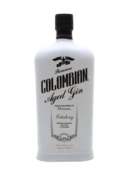 GIN DICTADOR ORTODOXY - PREMIUM COLOMBIAN AGED GIN
