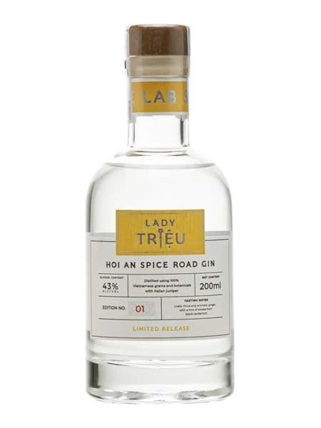 GIN LADY TRIEU - HOI AN SPICE ROAD GIN 200ML