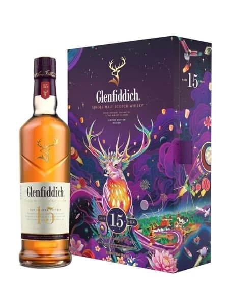 GLENFIDDICH 15 NĂM - HỘP QUÀ TẾT 2022