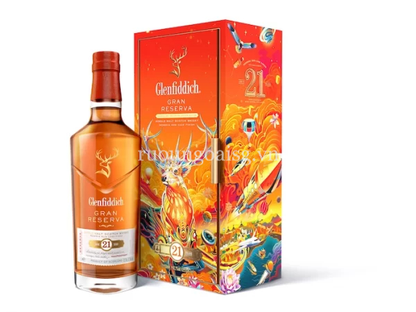 Glenfiddich 21 Năm - Hộp Quà Tết 2023