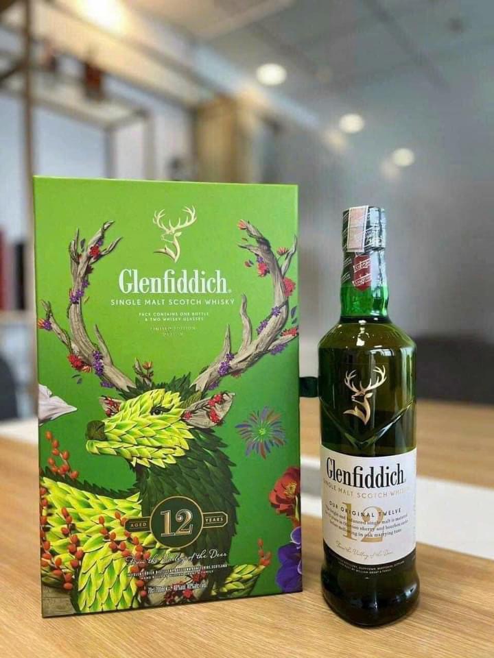 Glenfiddich 12 Năm - Hộp Quà Tết 2024