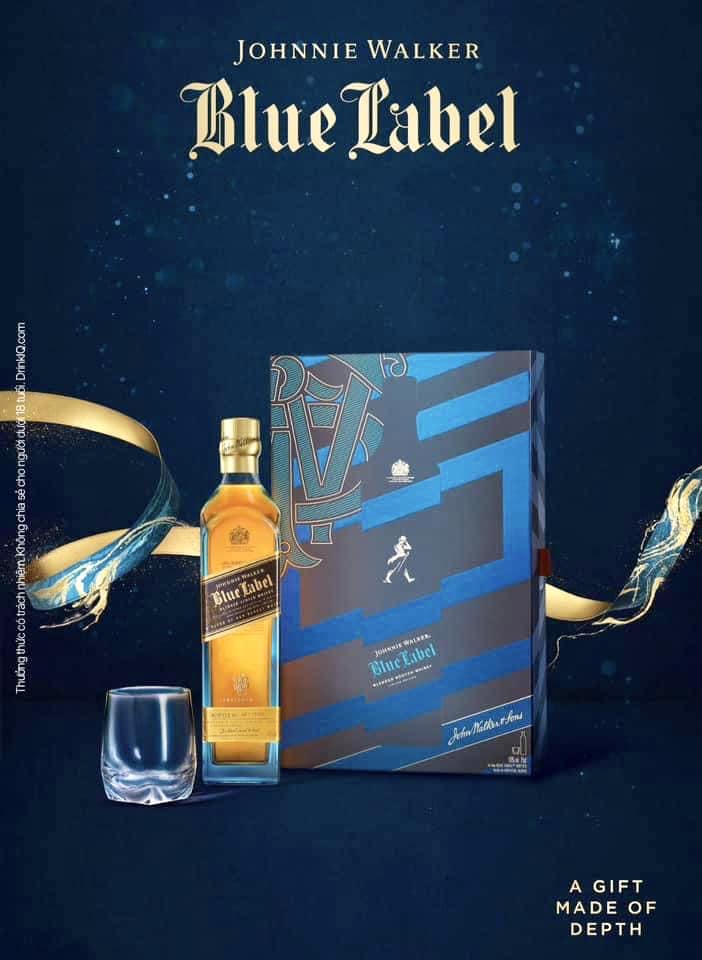 Johnnie Walker Blue Label - Hộp Quà Tết 2024