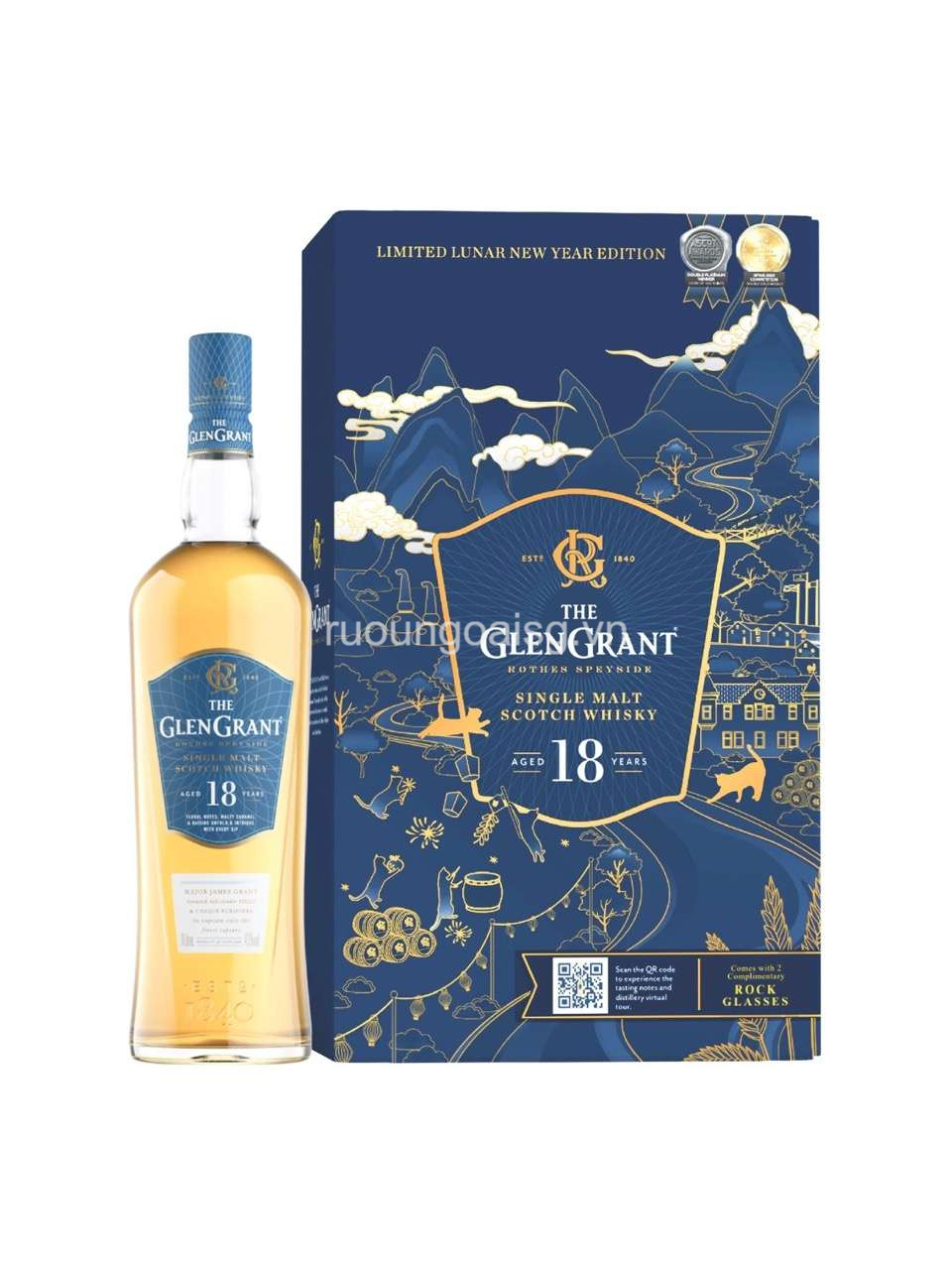 GLEN GRANT 18 HỘP QUÀ TẾT 2023