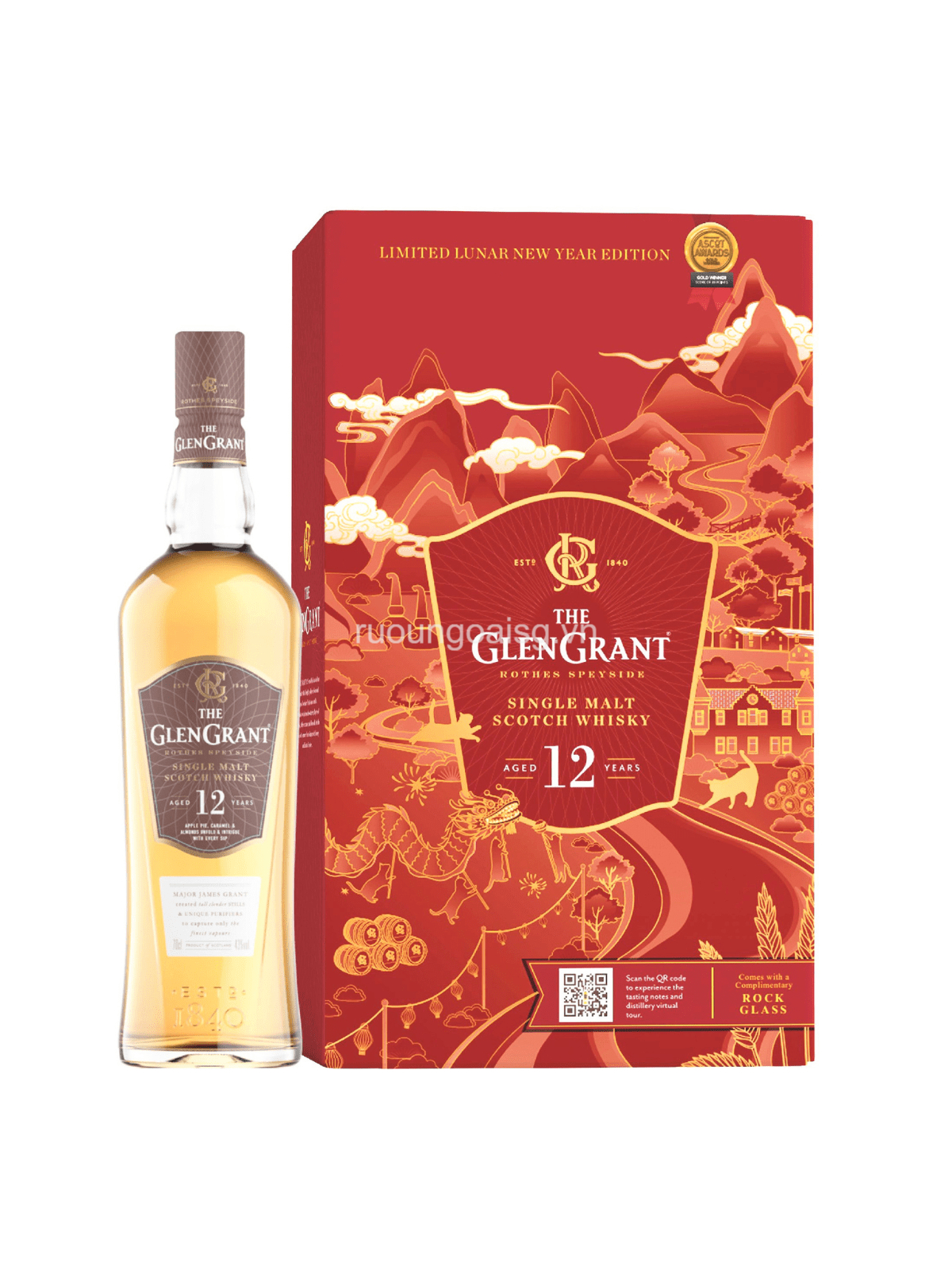 GLEN GRANT 12 HỘP QUÀ TẾT 2023