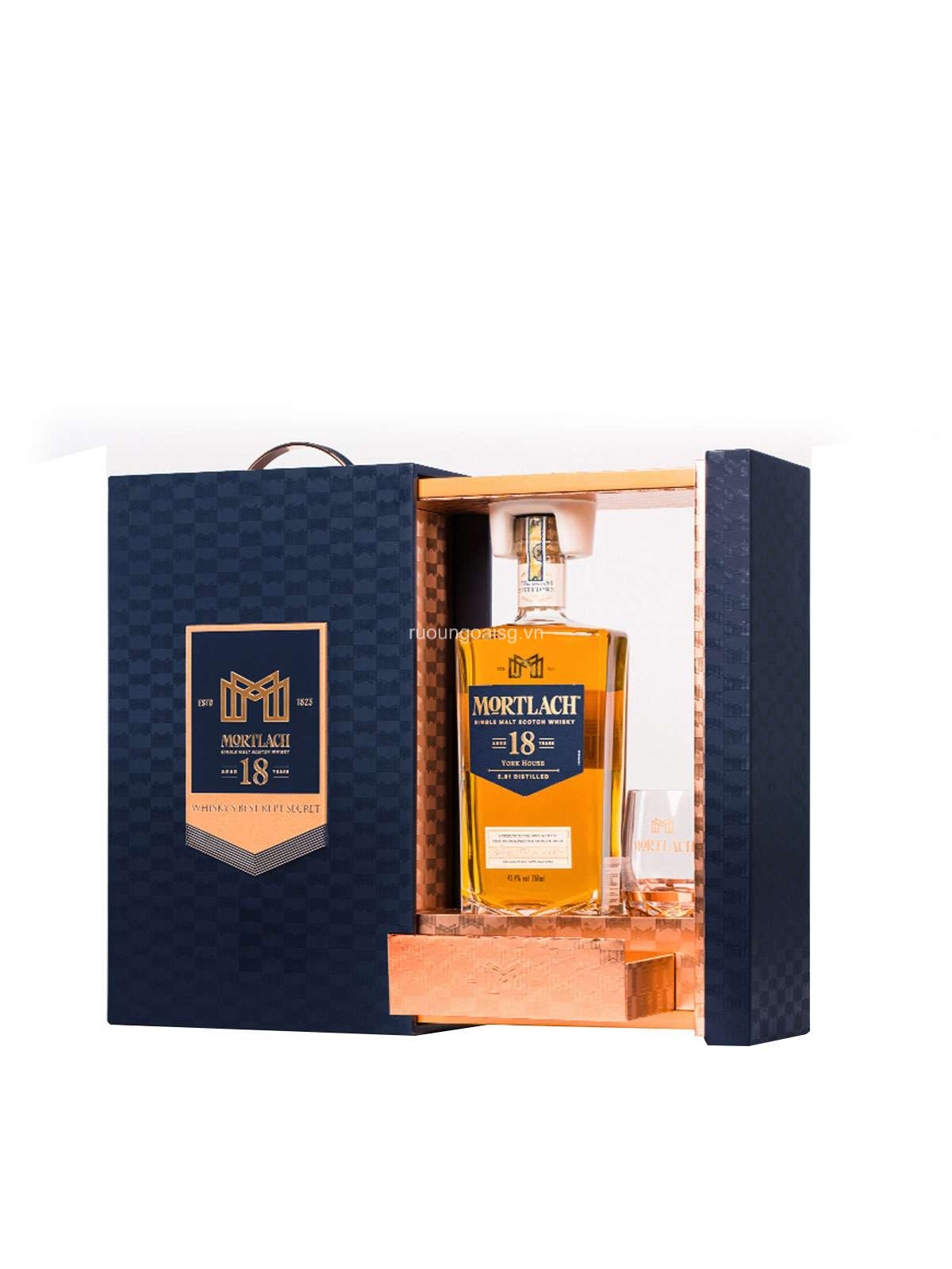MORTLACH 18 YORK HOUSE – HỘP QUÀ TẾT 2023