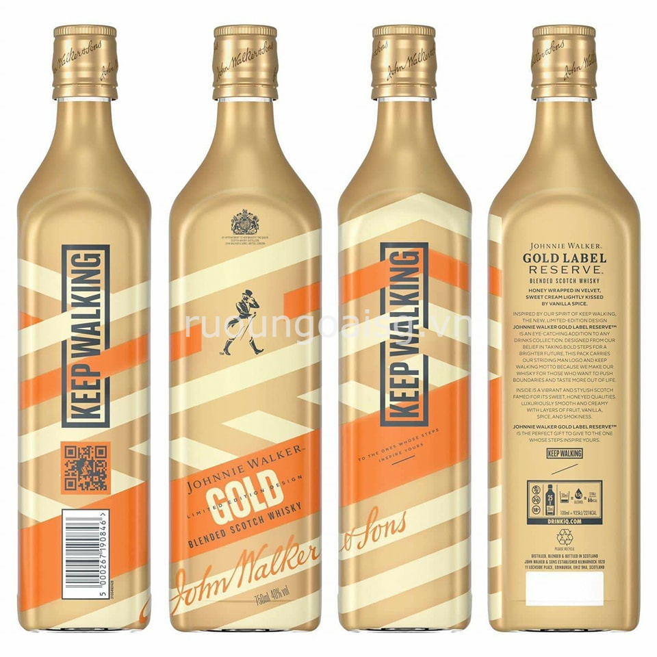 Johnnie Walker Gold Label ICON 2.0 - Hộp Quà Tết 2023
