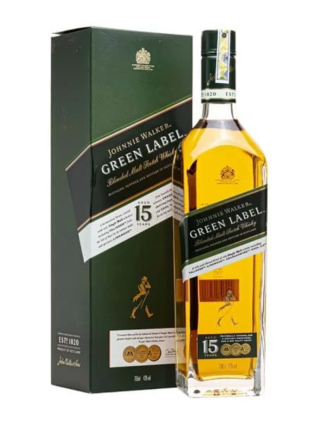 JOHNNIE WALKER GREEN 15 NĂM