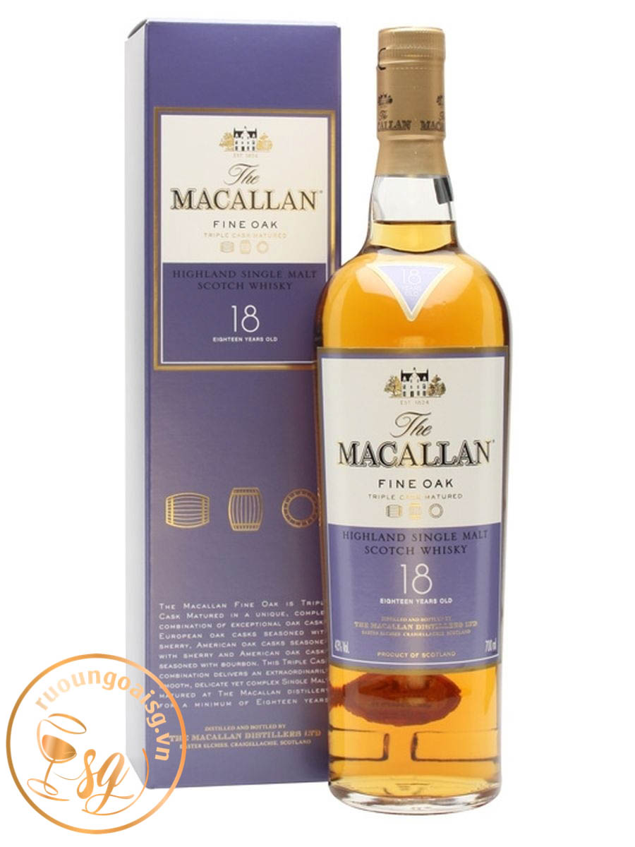 Macallan 18 Năm Fine Oak