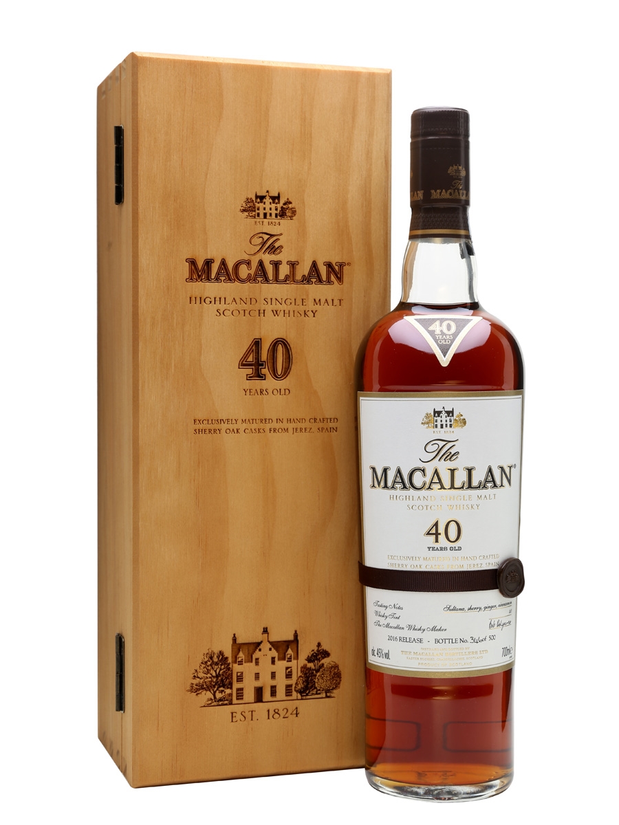 Macallan 40 Năm Sherry Oak