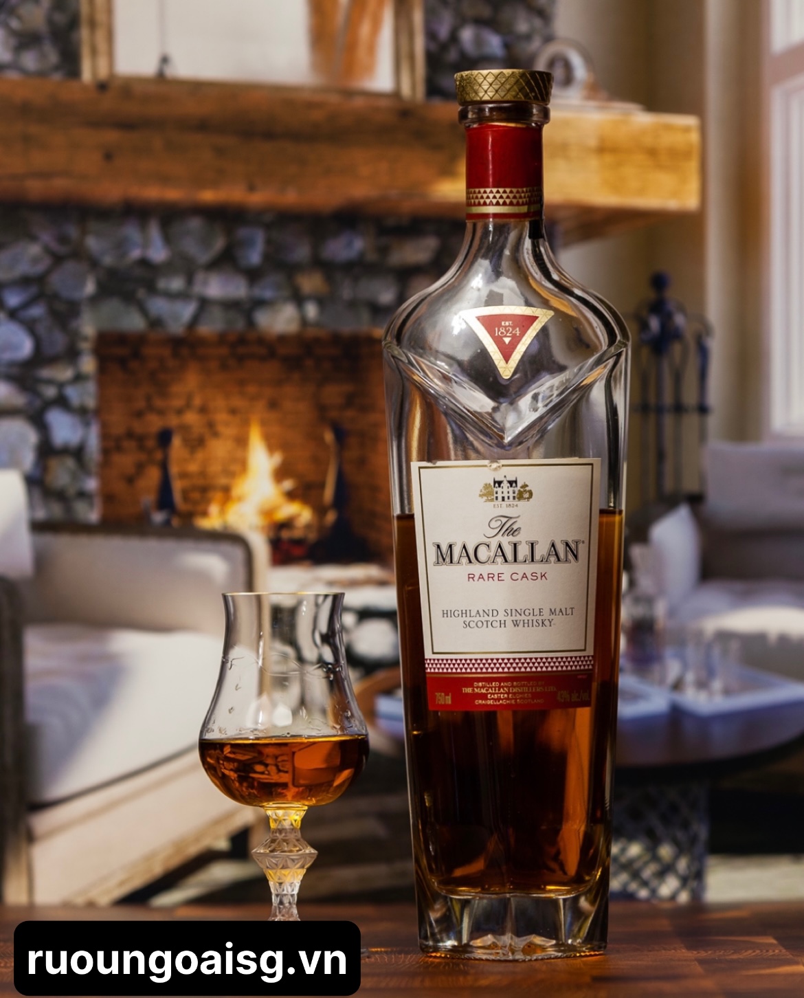 macallan rare đỏ