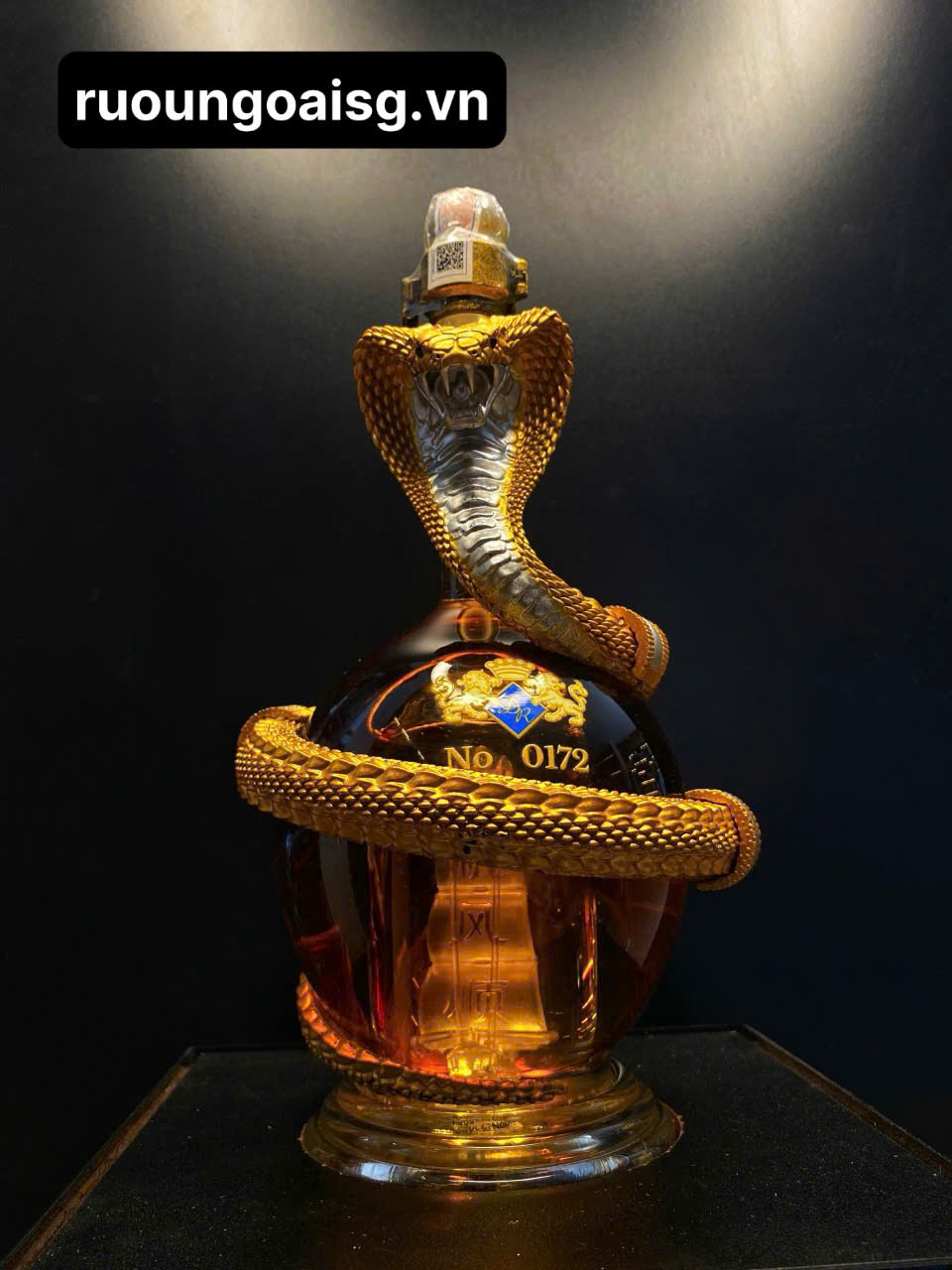 Rượu Linh Vật Rắn 2025 Linh Bảo Chiêu Tài hãng Noble
