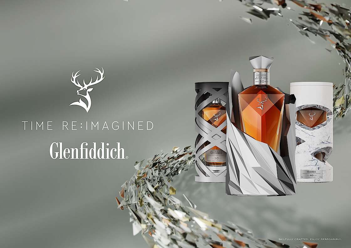 GLENFIDDICH - PH&Aacute;T H&Agrave;NH BỘ SƯU TẬP QU&Yacute; HIẾM TIME RE: IMAGINED