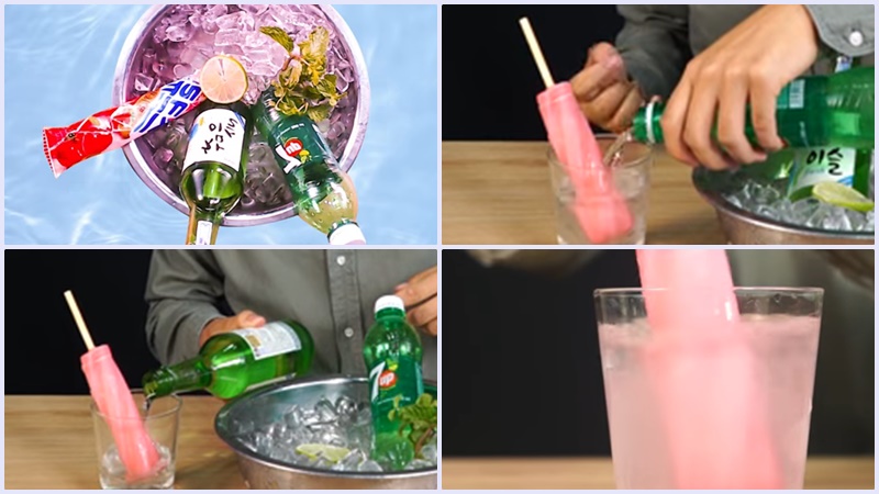 C&Aacute;CH PHA RƯỢU SOJU MỚI LẠ M&Agrave; BẠN KH&Ocirc;NG N&Ecirc;N BỎ QUA