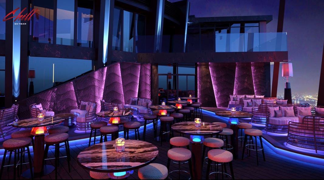 CHILL SKY BAR - AB TOWER, 76A L&Ecirc; LAI, QUẬN 1, TPHCM