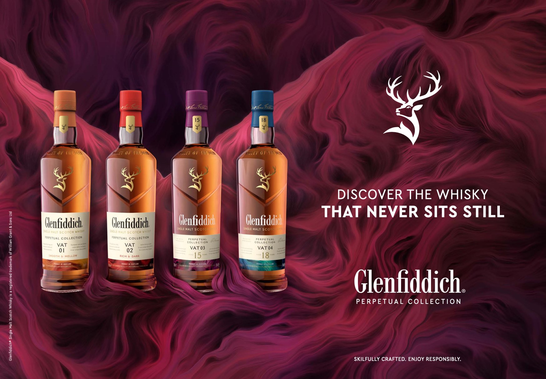 WILLIAM GRANT & SONS PH&Aacute;T H&Agrave;NH BỘ SƯU TẬP GLENFIDDICH PERPETUAL