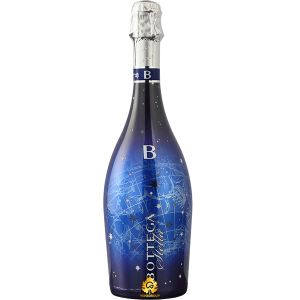 Rượu Bottega Stella Millesimato Brut - Phát sáng