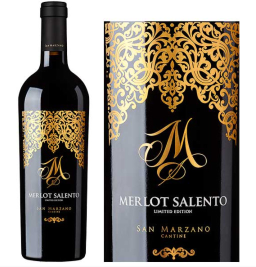 Vang M Merlot Salento Limited Edition