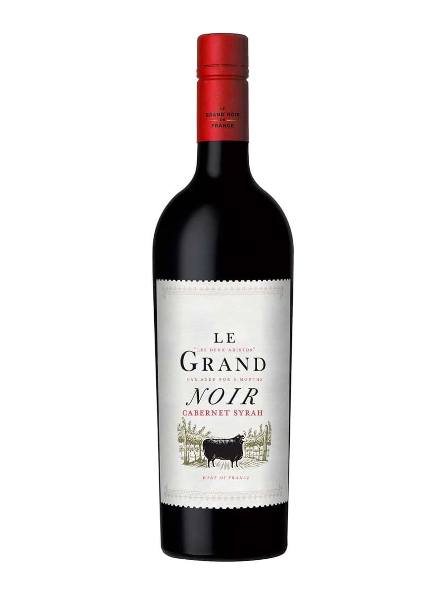 RƯỢU VANG PHÁP LE GRAND NOIR CABERNET SYRAH