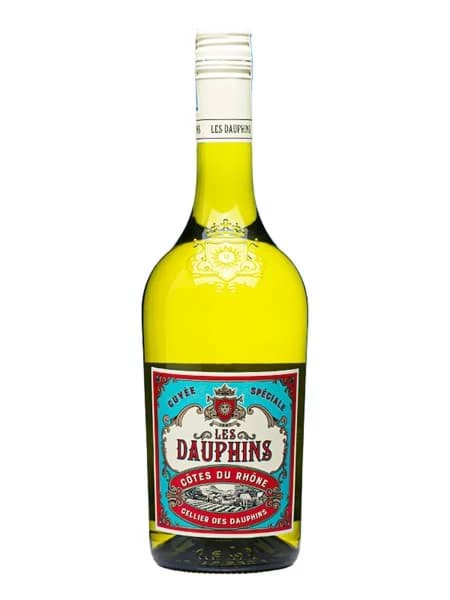 RƯỢU VANG PHÁP LES DAUPHINS COTES DU RHONE BLANC
