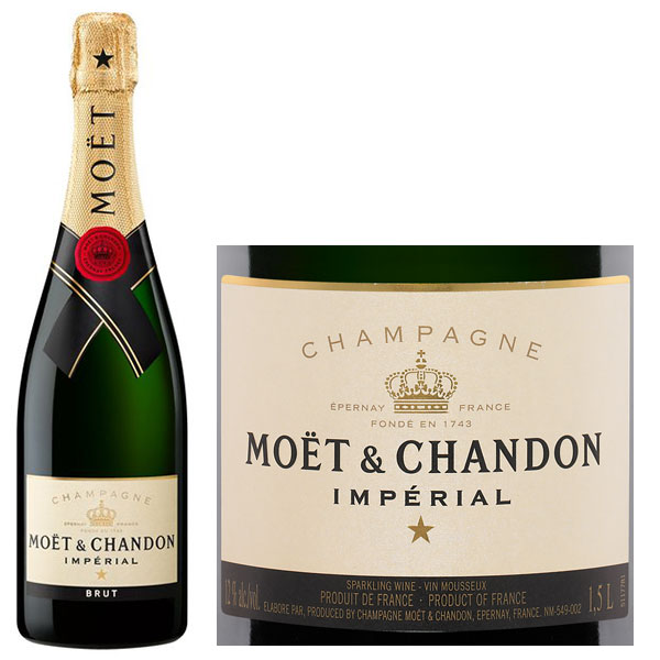 Rượu Champagne Moet & Chandon Imperial Brut (trắng)